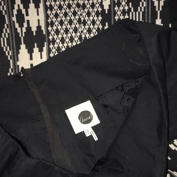 Floreat NWT Anthropologie size 4 skirt black NEW - Picture 9 of 9